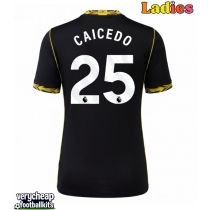 Chelsea Moises Caicedo #25 Replica Away Shirt Ladies 2026-27 Short Sleeve
